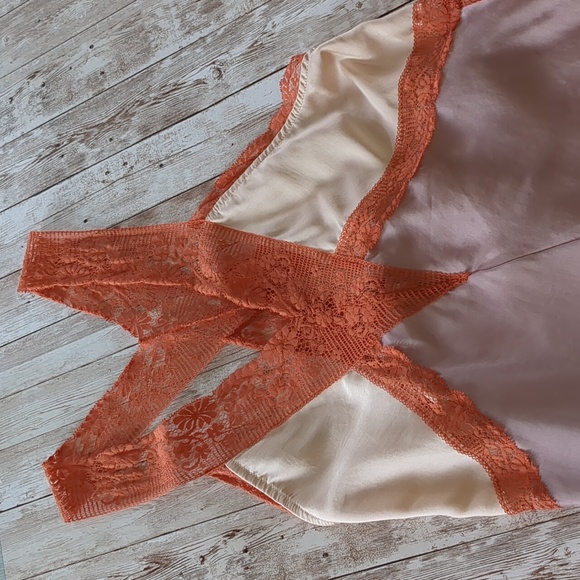 Free People Pink and Orange Midi Dress - Picture 8 of 15